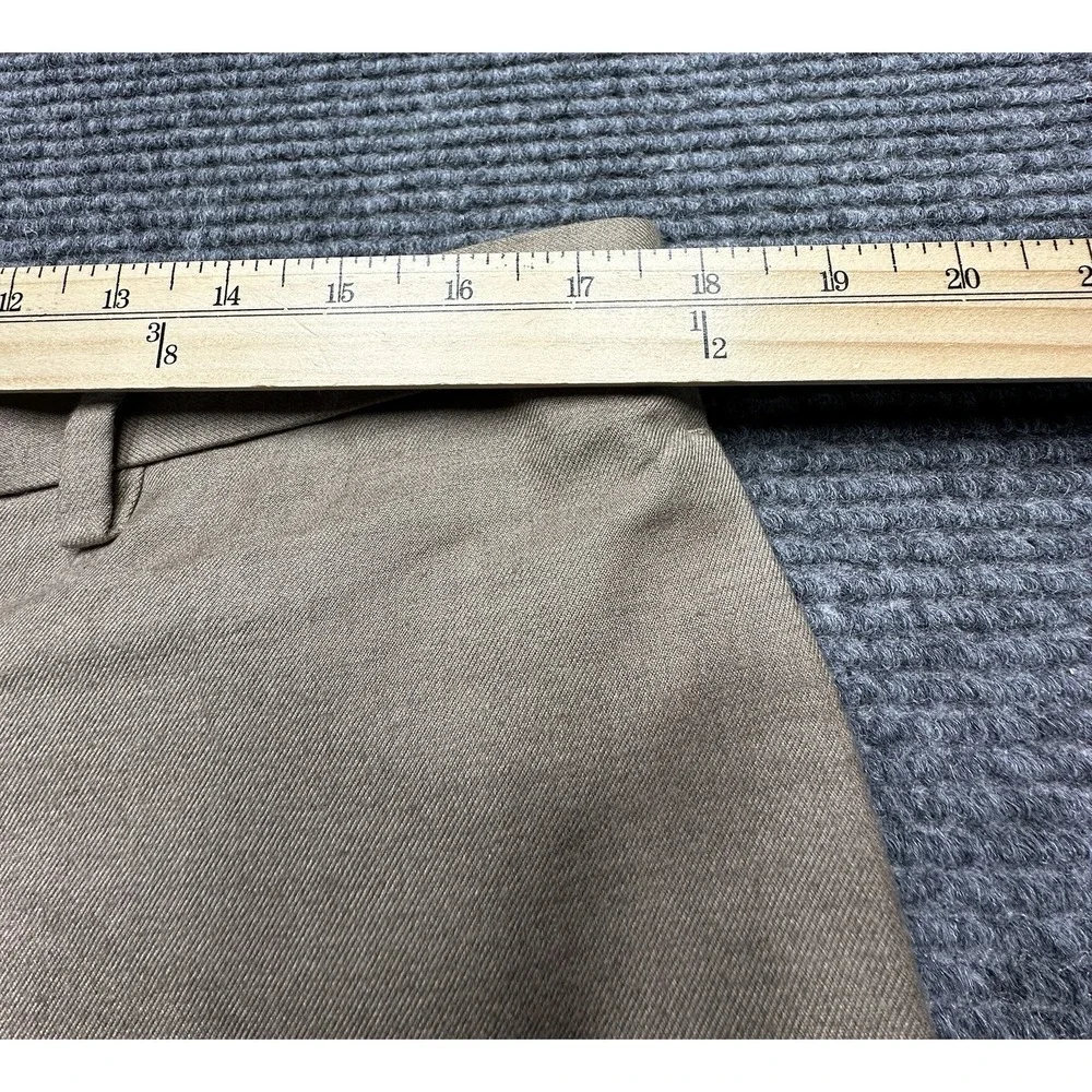 Banana Republic Pants‎ Mens 35x30 Beige Dress Slacks Stretch Flat Front Office